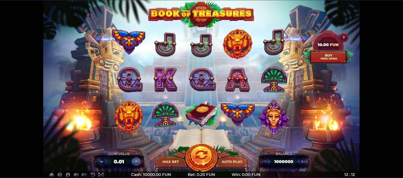 Игровой автомат Book of Treasures